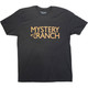 MYSTERY RANCH Logo Tee - Black (Front) (Show Larger View)